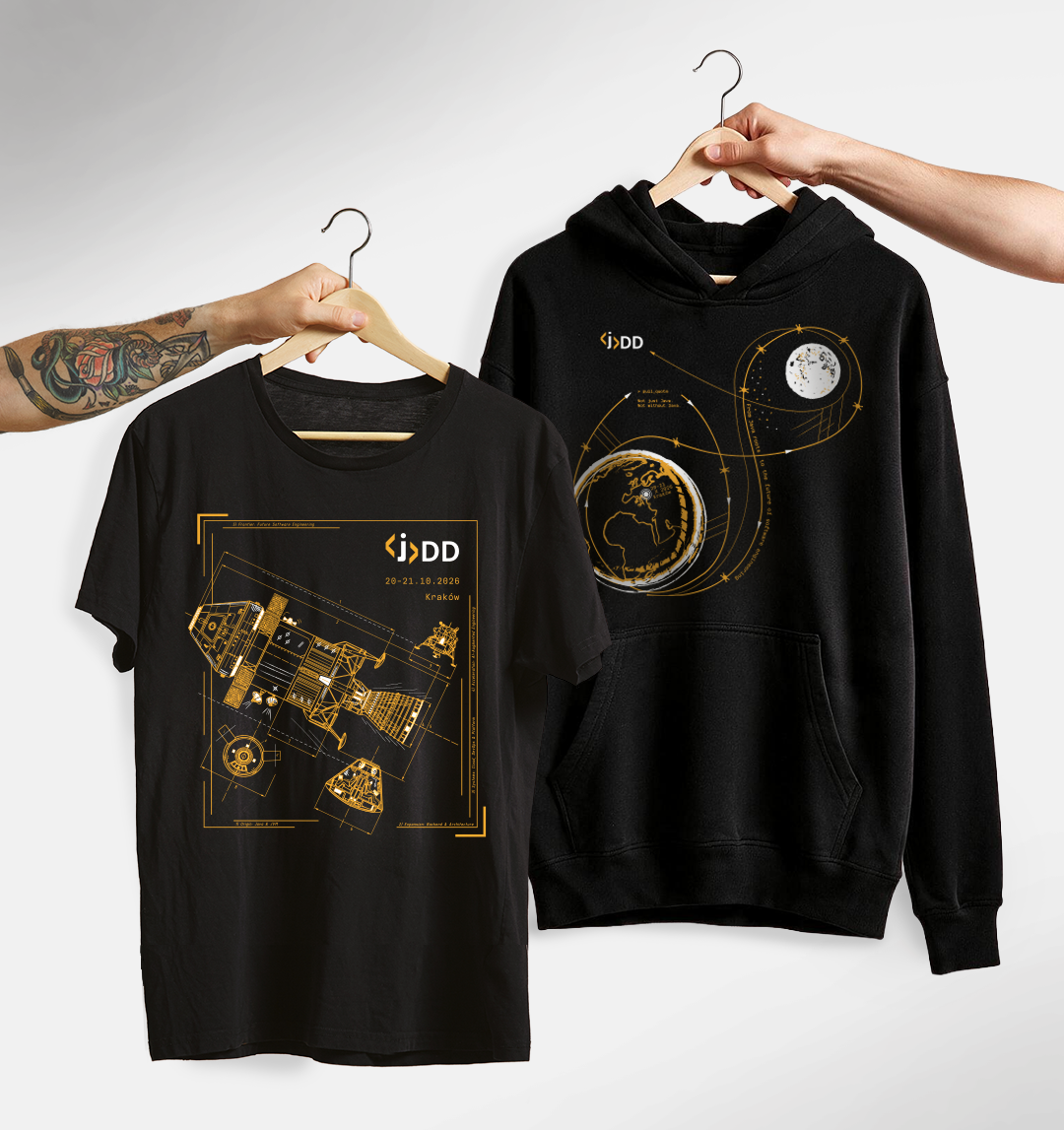 JDD 2026 T-shirt and hoodie
